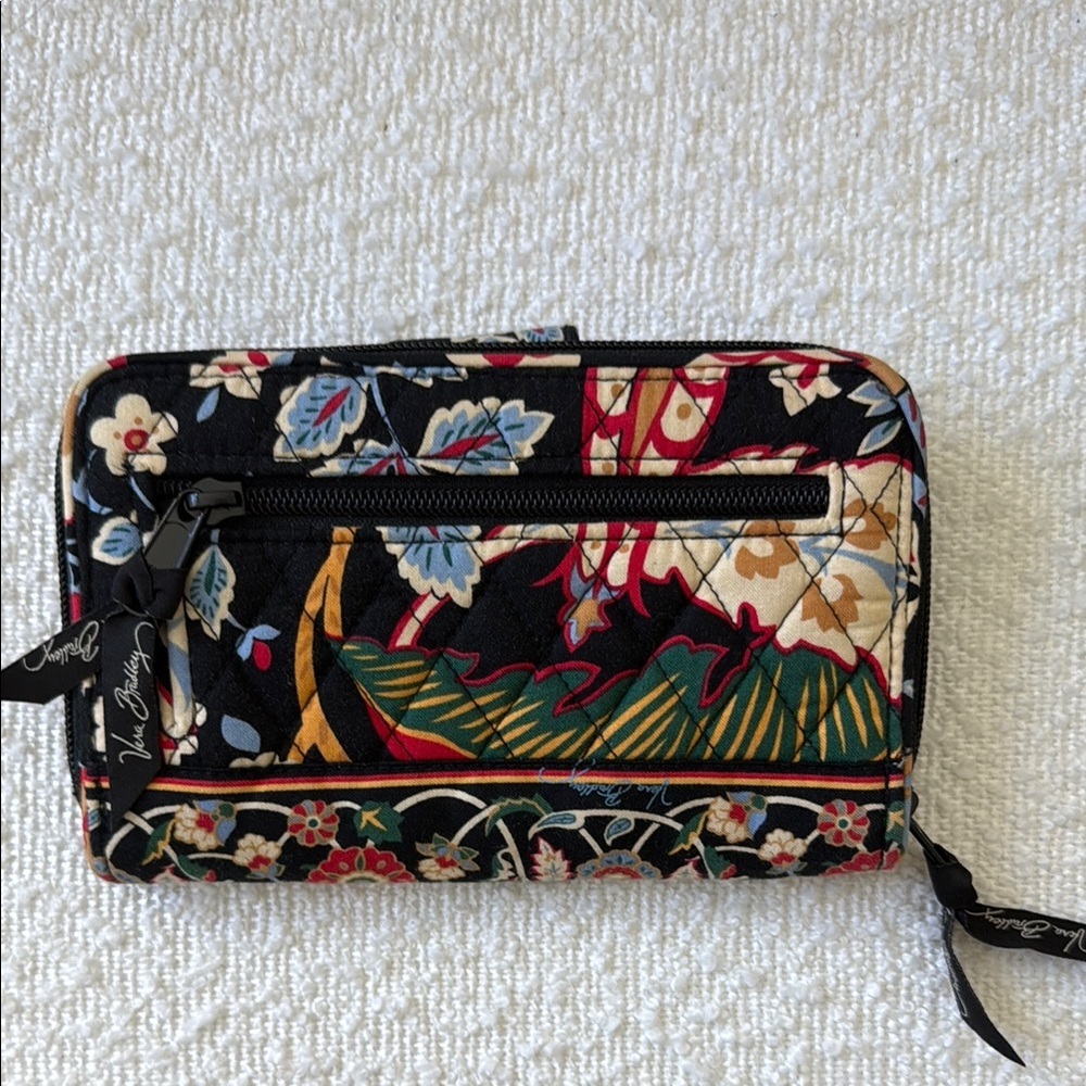 Vera Bradley Quilted Floral Tote Set + Wallet + Cosmetic Bag - Picture 6 of 9